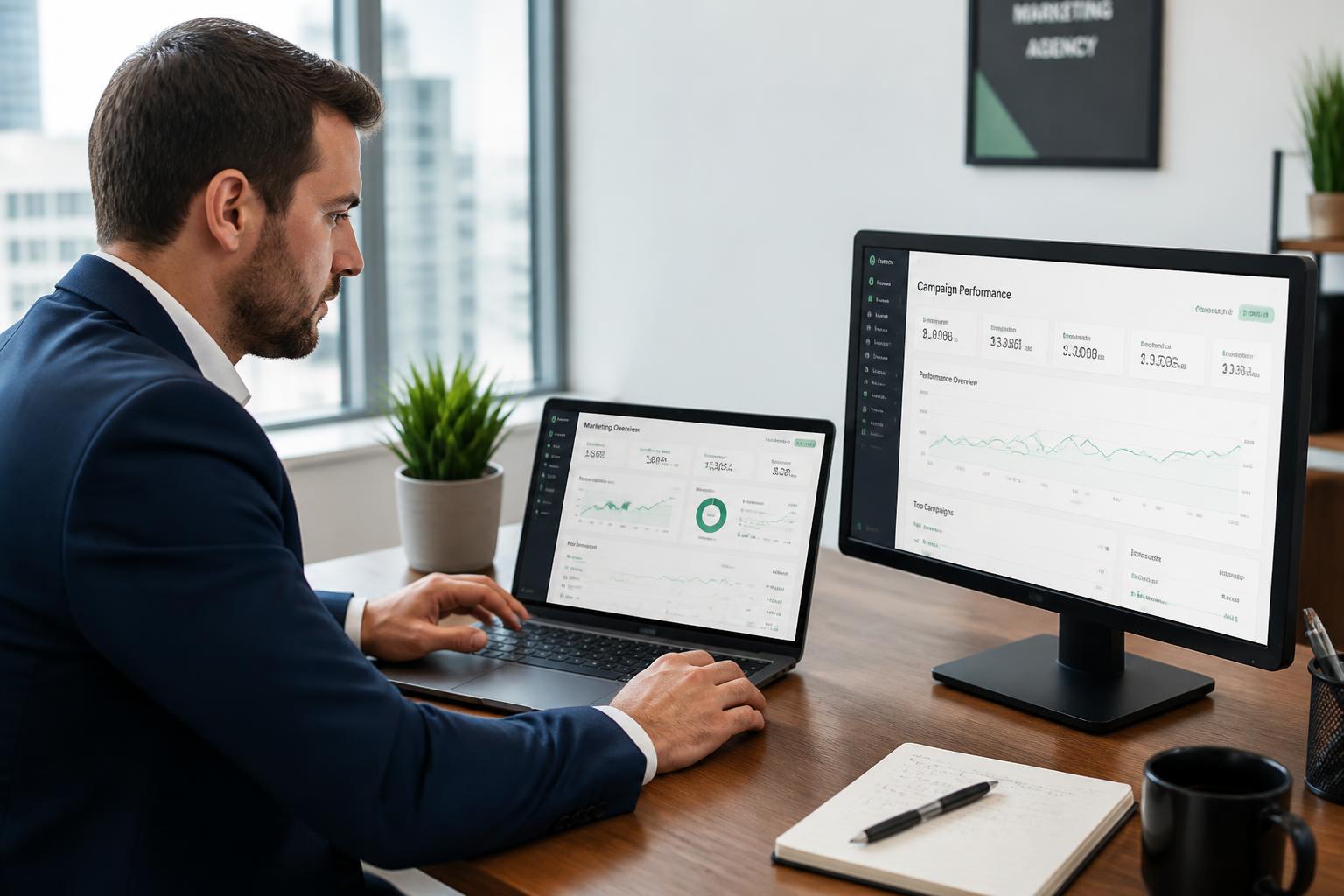 Grovia Marketing team werkt aan online campagnes